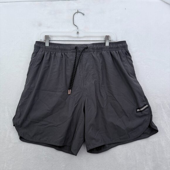 Legends Luka Shorts Mens XL 32 Gray Athletic Running Lined Drawstring Zip Pocket - Picture 1 of 9